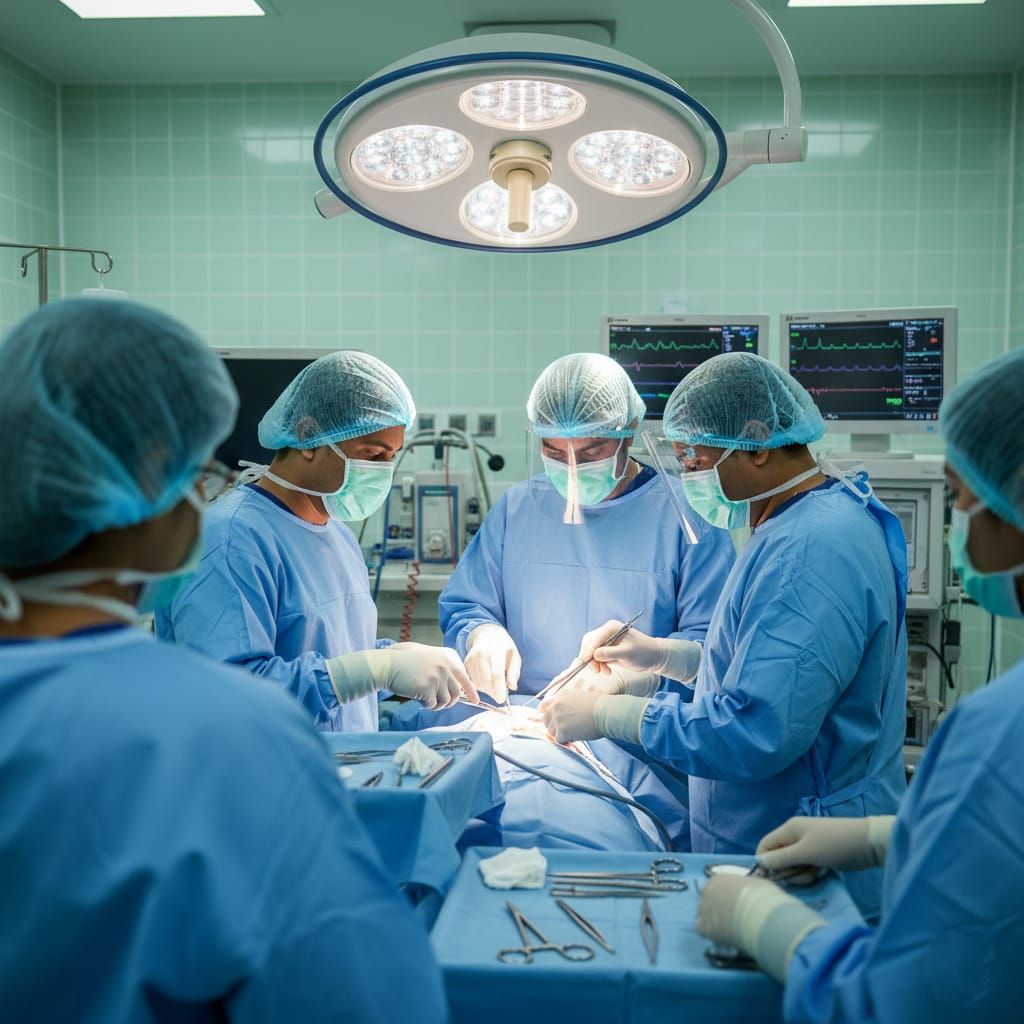 Dr. Al-Mamun with Patients